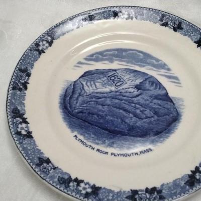 Plymouth Rock Staffordshire Plate,