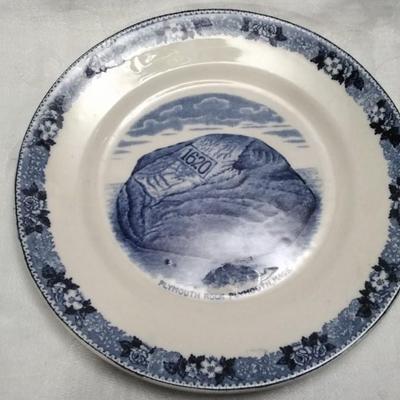 Plymouth Rock Staffordshire Plate,