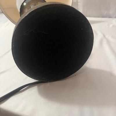 Two Wooden Table Lamps (LR-MG)