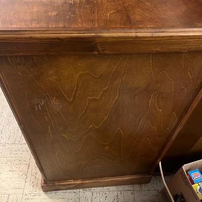 Wooden TV Console (LR-MG)