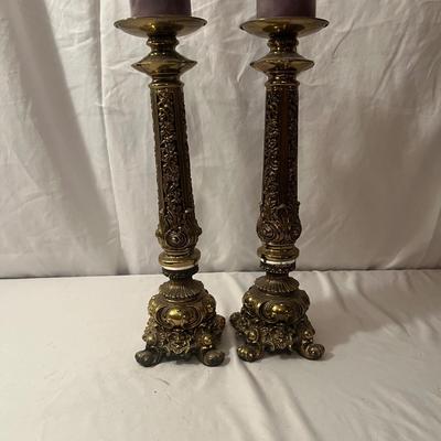Brass Candlesticks & Candleholders (LR-MG)