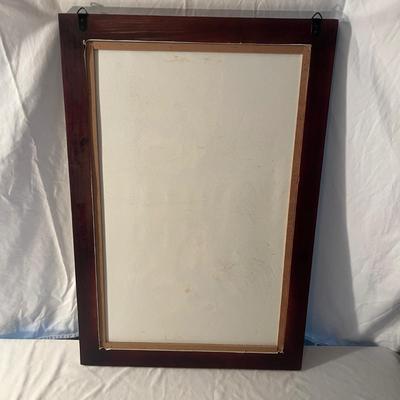 Two Wood Framed Paintings (LR-MG)