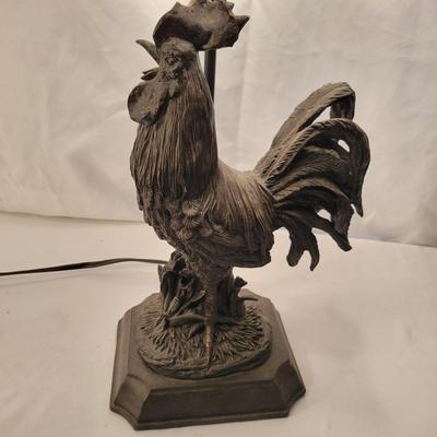 Assortment of Decorative Roosters and Chickens (LR-DW)