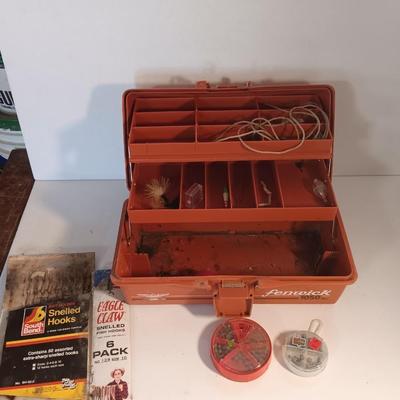 Fenwick 1050 tacklebox with an assortment of tackle
