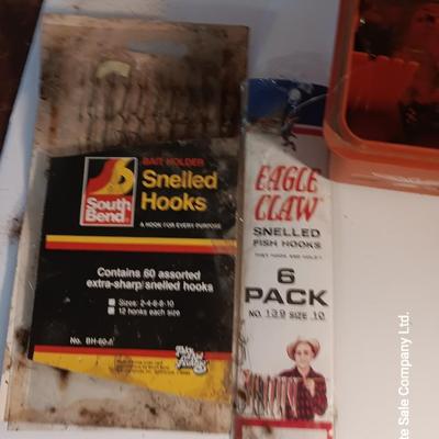 Fenwick 1050 tacklebox with an assortment of tackle