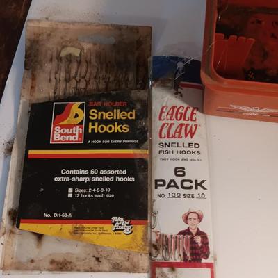 Fenwick 1050 tacklebox with an assortment of tackle