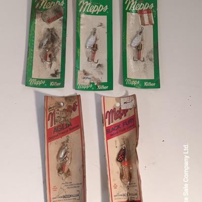 Five new Mepps Fishing lures