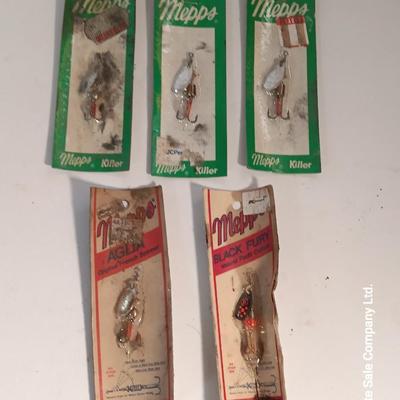 Five new Mepps Fishing lures