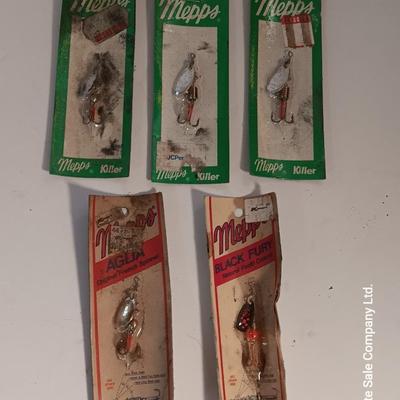 Five new Mepps Fishing lures