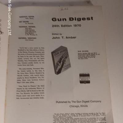 Gun Digest 24th Anniversary 1970 Deluxe Edition World's greatest gun book