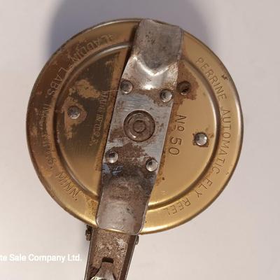 Vintage Perrine automatic Fly-fishing reel no. 50