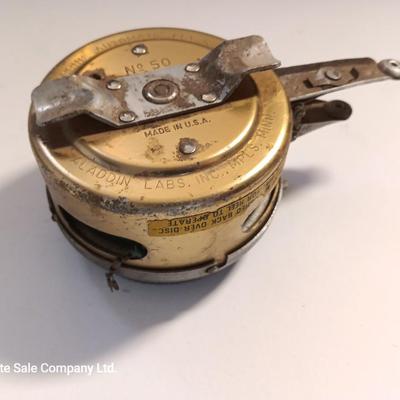 Vintage Perrine automatic Fly-fishing reel no. 50