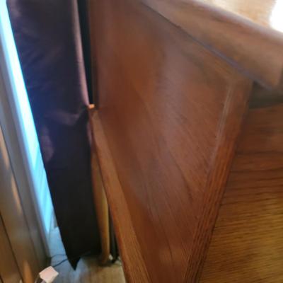 Oak Roll Top Desk (LR-DW)