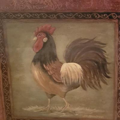 Chicken Lamp, Vases, Clock and More (LR-DW)