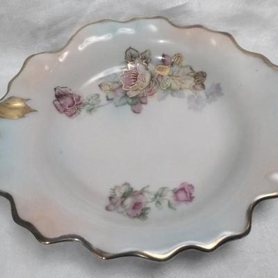 Antique German Porcelain Trinket Dish