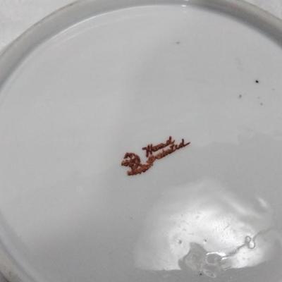 Hand Painted China Trinket Tray
