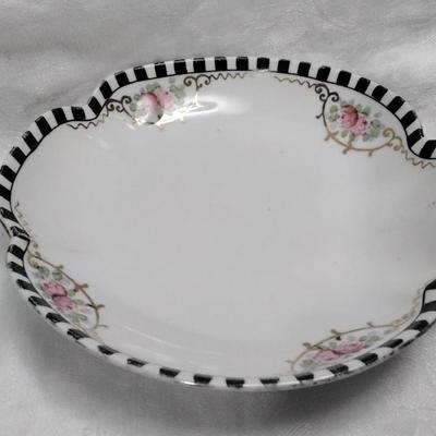 Hand Painted China Trinket Tray