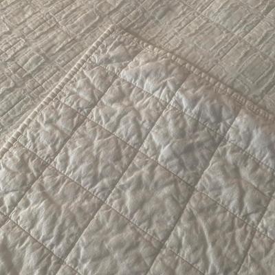 Neutral Toned Accent Pillows with Bedspread & More (B1-HS)