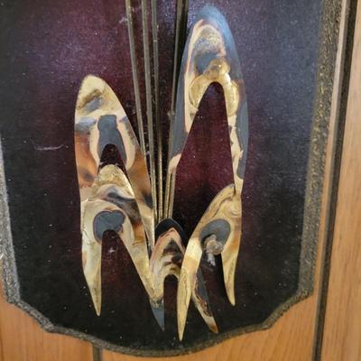 Vintage Copper and Wood Wall Plaques (LR-DW)