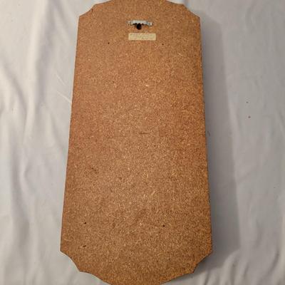 Vintage Copper and Wood Wall Plaques (LR-DW)