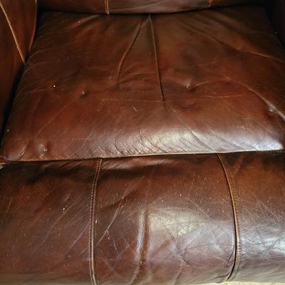 Pair of Lane Furniture Leather Recliners (LR-DW)