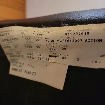 Pair of Lane Furniture Leather Recliners (LR-DW)