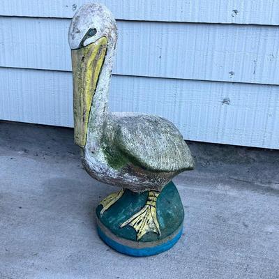 20â€ Pelican Concrete Garden Statue