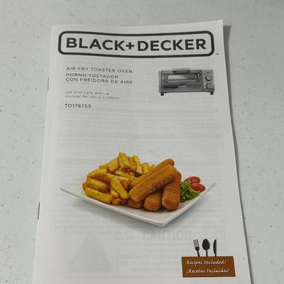 BLACK + DECKER ~ Air Fryer Toaster Oven