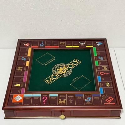 THE FRANKLIN MINT ~ Deluxe Monopoly Set ~ Collectors Edition