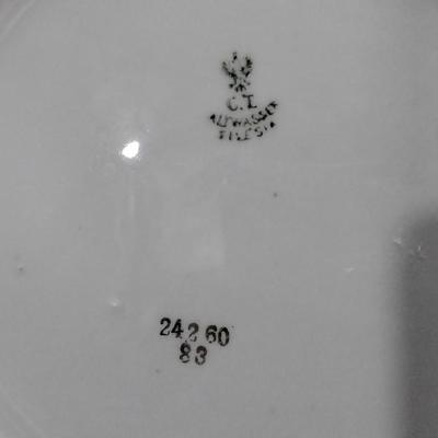 Antique 8" Handpainted Bavarian Plate