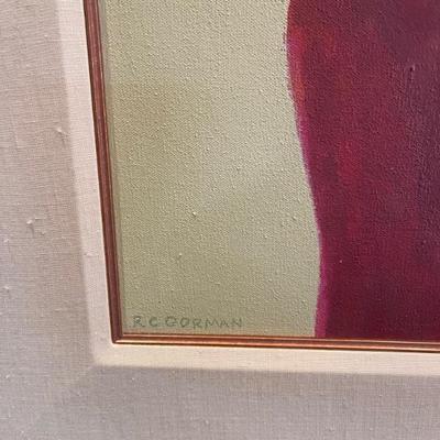 Original R C Gorman on canvas