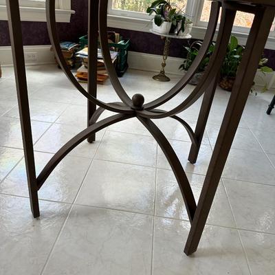 Glass Top Dining Table