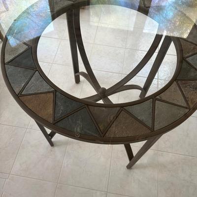 Glass Top Dining Table