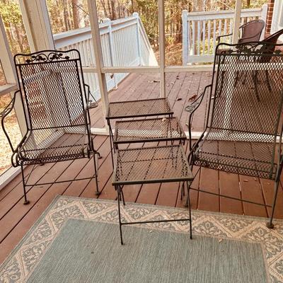 Vintage Iron patio set