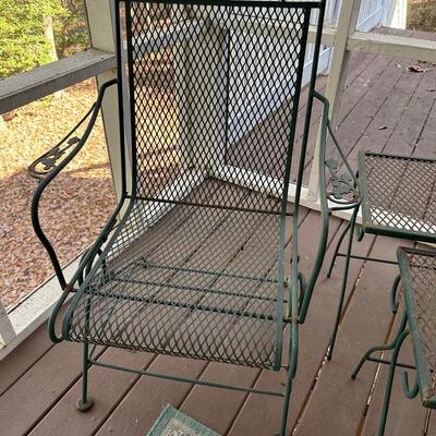 Vintage Iron patio set