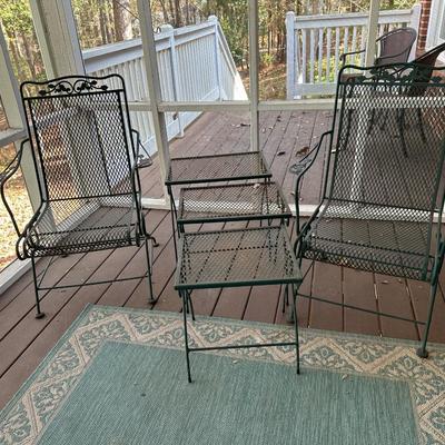 Vintage Iron patio set
