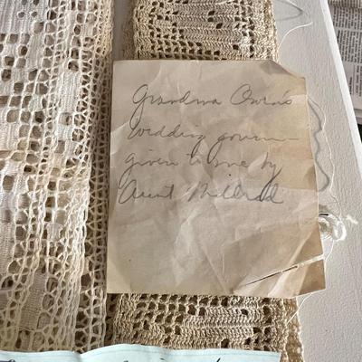 Antique 1800's Lace, Tatting, Upholstery Tools
