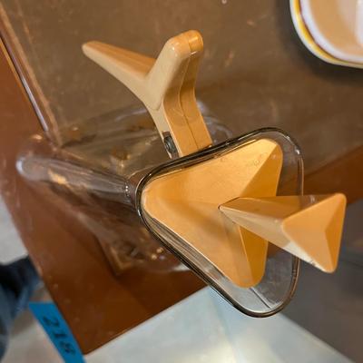 Cool vintage triangle coffee carafe