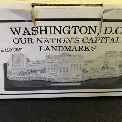 White House Miniature DC Collection Washington Landmarks New In Box