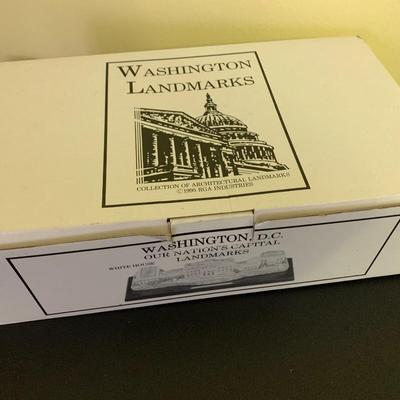 White House Miniature DC Collection Washington Landmarks New In Box