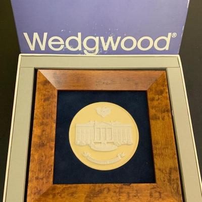Wedgwood White House Collectors Society Framed In Original Box