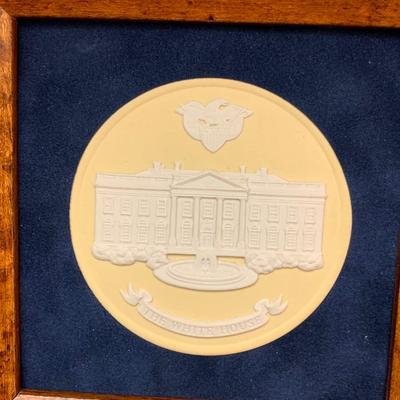 Wedgwood White House Collectors Society Framed In Original Box