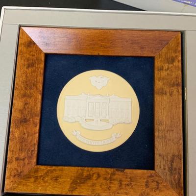 Wedgwood White House Collectors Society Framed In Original Box
