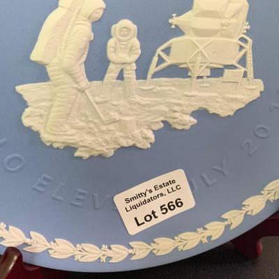 Apollo 11 Wedgwood Jasperware Man on the Moon Plate