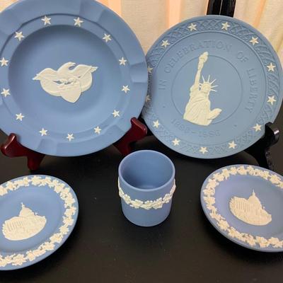 Wedgwood Jasperware Patriotic Lot