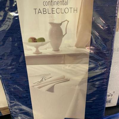 Like New Entertaining Lot - Blue Table Clothes, Placemats, Napkins