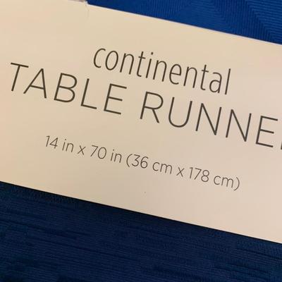 Like New Entertaining Lot - Blue Table Clothes, Placemats, Napkins