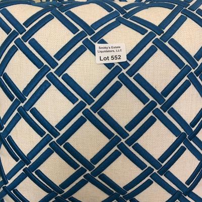 4 Pier One Like New 14â€ Geometric Throw Pillows Lot