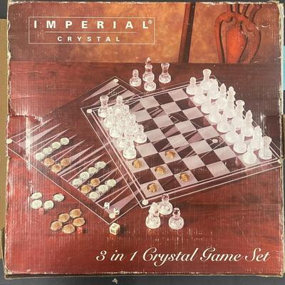 Imperial Crystal 3 in 1 Crystal Game Set