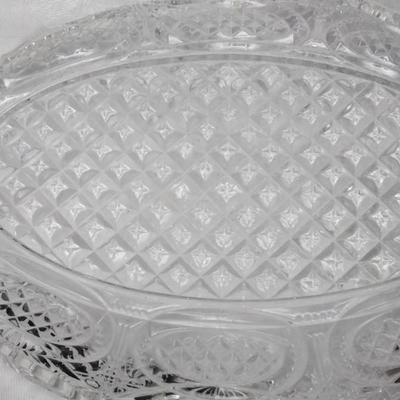 Pressed Class Celery Tray